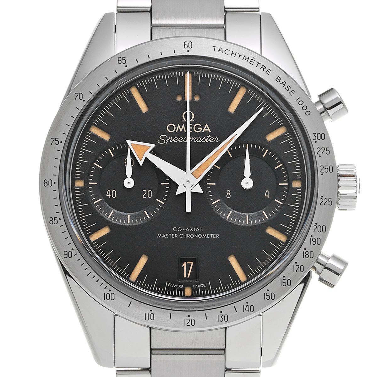 Speedmaster '57 Co-Axial Master Chronometer 332.10.41.51.01.001 Black OMEGA Men's [pre-owned]