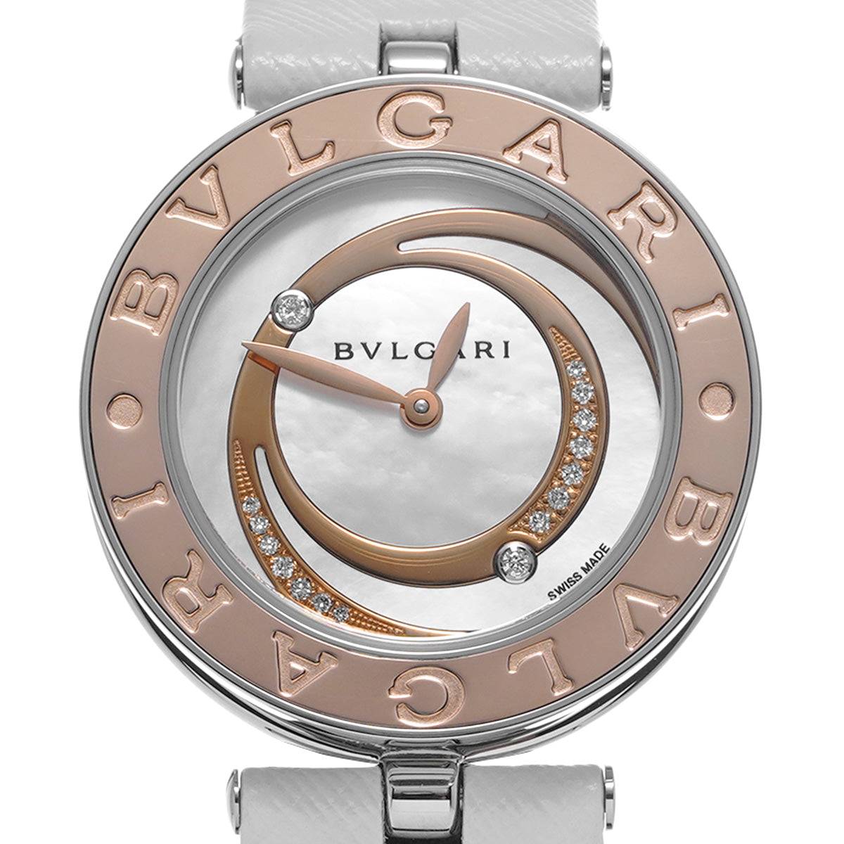 BZP30S White MOP/Diamond BVLGARI Ladies [Pre-Owned].