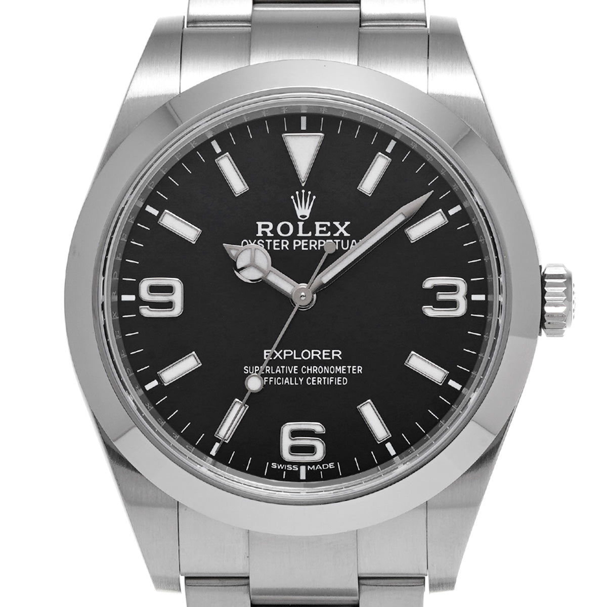 Explorer 214270 Random Serial Black ROLEX Men's [Pre-owned].