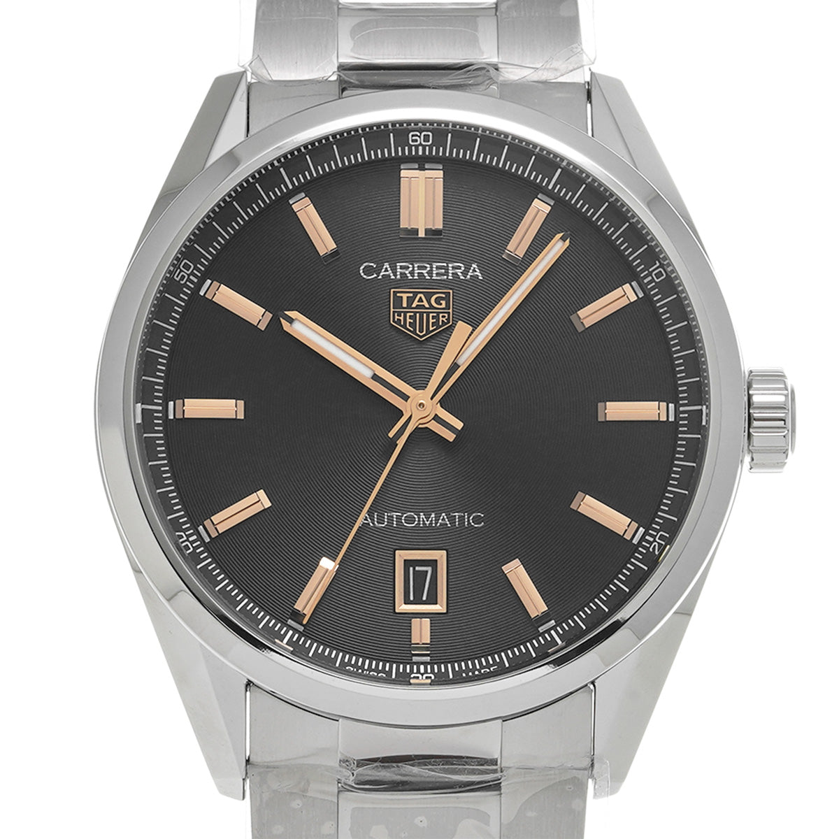CARRERA Calibre 5 WBN2113.BA0639 Black TAG HEUER Men's [New].