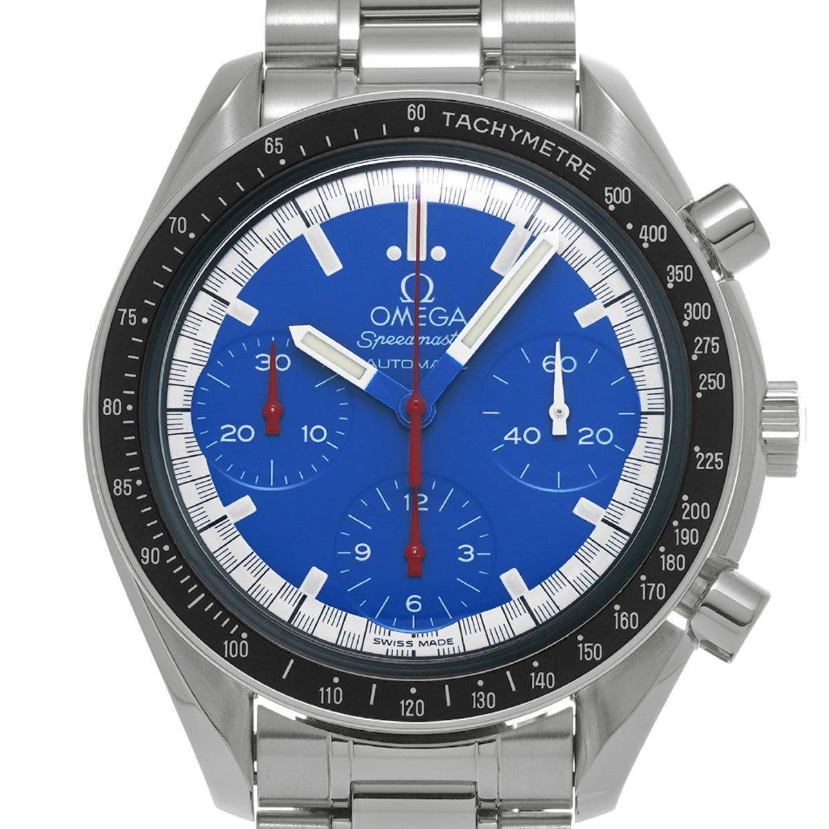 Speedmaster Racing Michael Schumacher 3510.81 Blue OMEGA Men's [Pre-Owned].