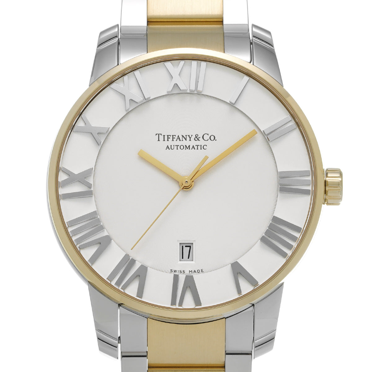 Atlas Dome Z1810.68.15A21A00A Silver TIFFANY &amp; Co. men's [pre-owned].