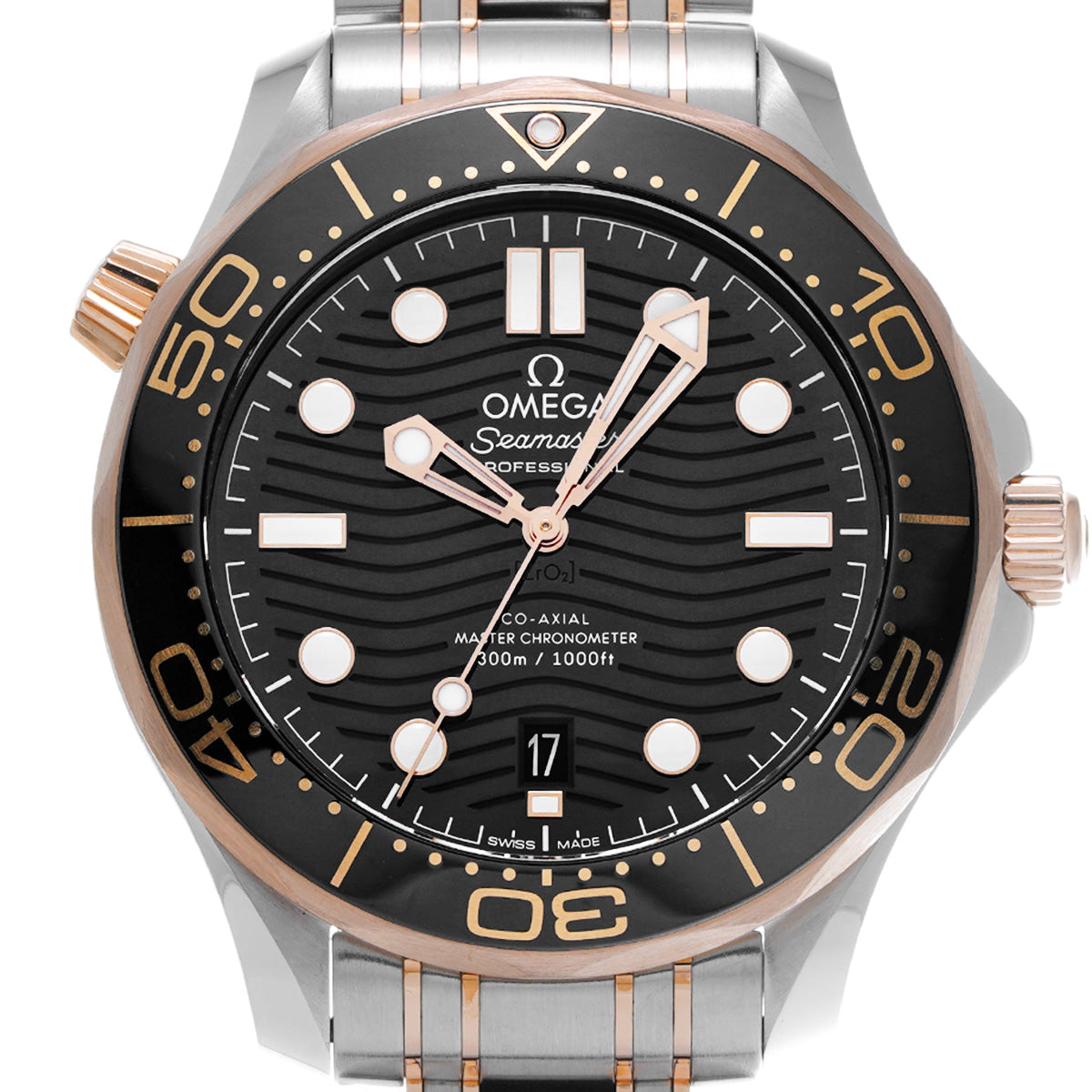 Seamaster Diver 300 Co-Axial Master Chronometer 210.20.42.20.01.001 Black OMEGA Men's [Pre-Owned].