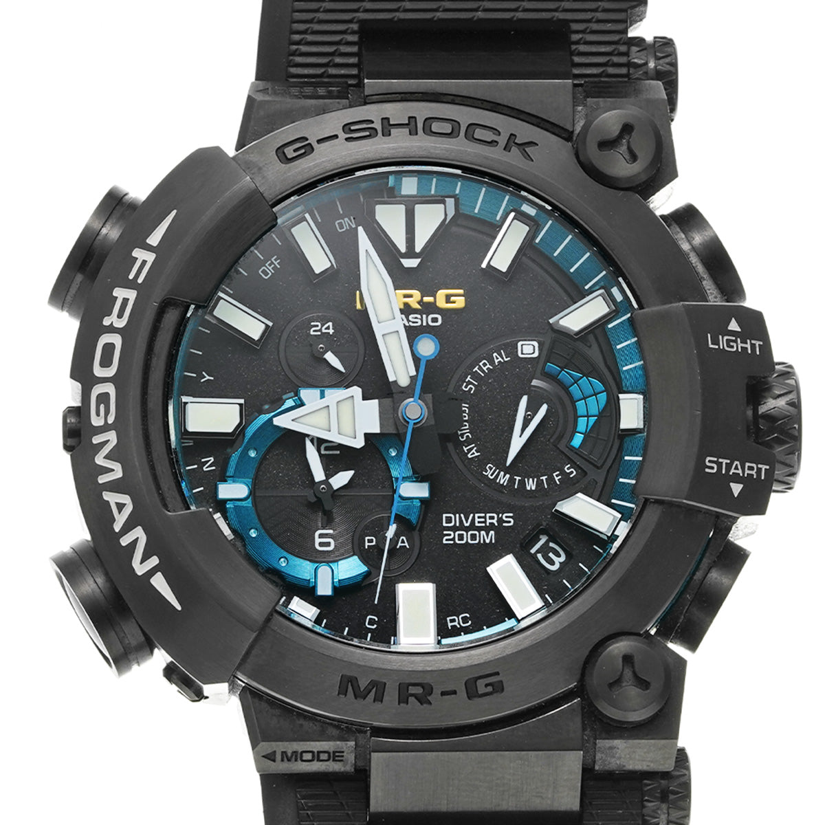 G-SHOCK MR-G Frogman MRG-BF1000R-1AJR Black CASIO Men's [Pre-owned].