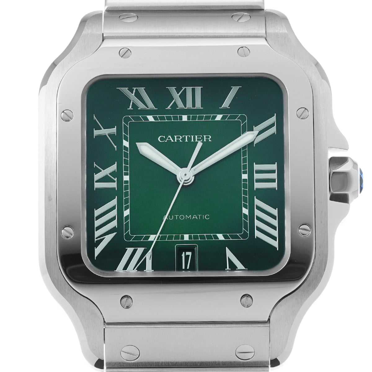 Santos de Cartier LM WSSA0062 Green CARTIER Men's [Pre-owned].