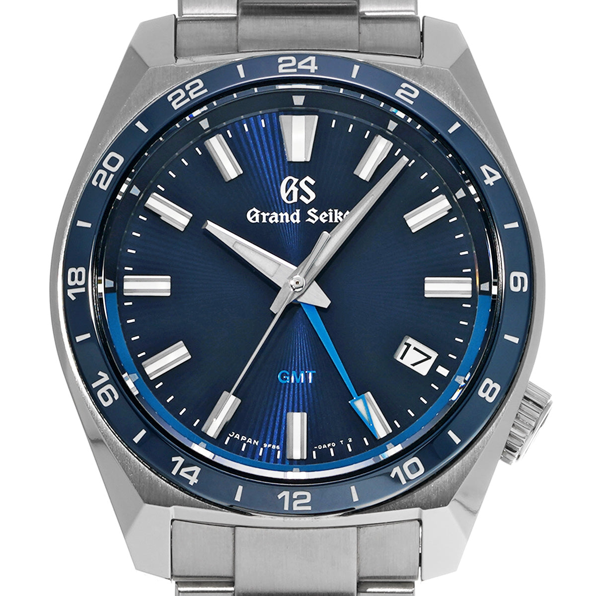 Sport Collection Quartz GMT SBGN021 Blue Grand Seiko Men's [Pre-Owned].