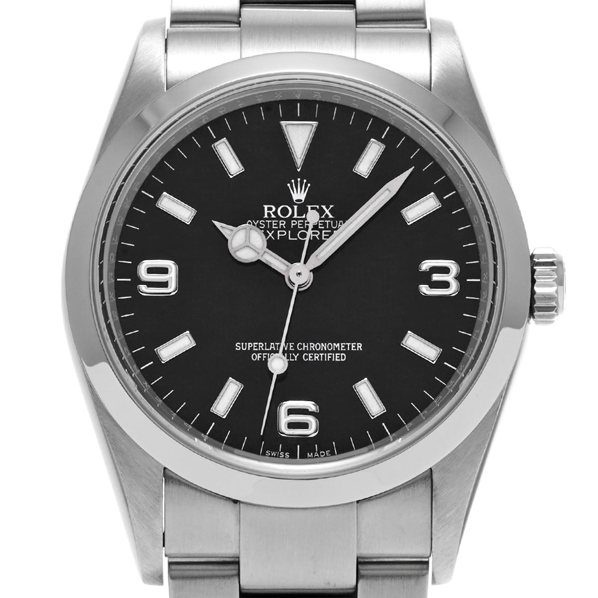 Explorer 114270 M (made around 2008) Black ROLEX Men's [Pre-Owned].