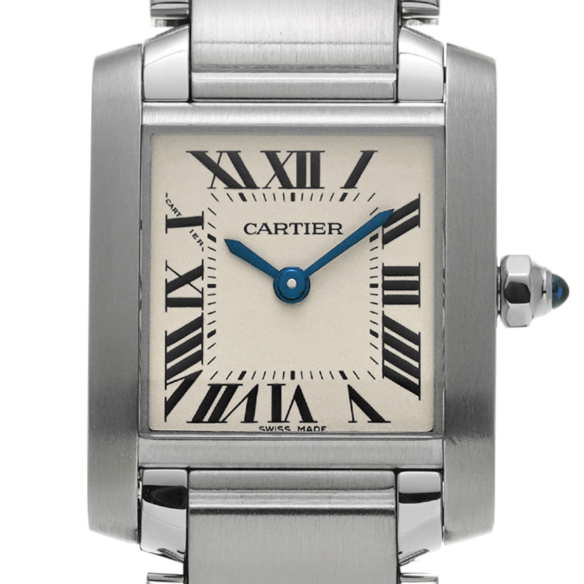 Tank Francaise SM W51008Q3 Silver CARTIER Ladies [Pre-owned]