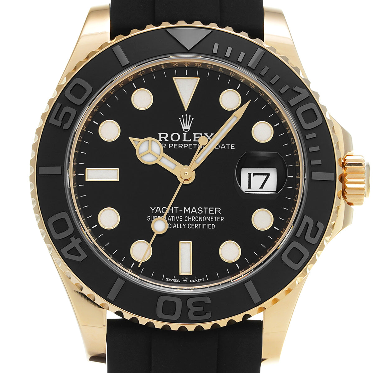 Yacht-Master 42 226658 Random Serial Black ROLEX Men's [Pre-Owned].