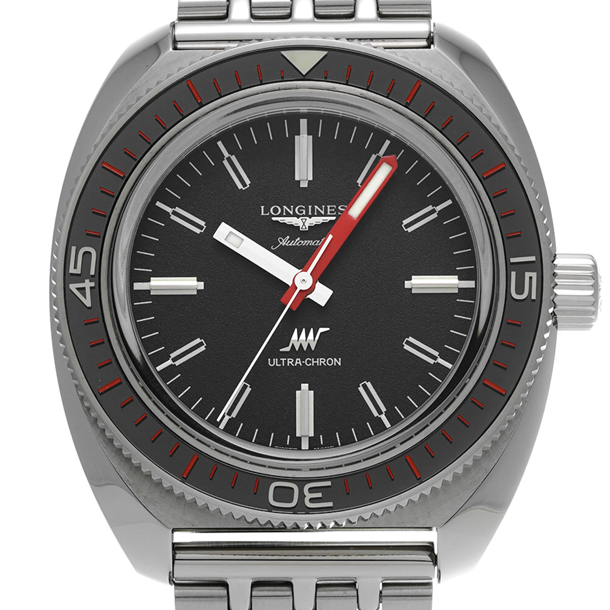 Ultracron Box Edition L2.836.4.52.9 Black LONGINES Men's [Pre-Owned].
