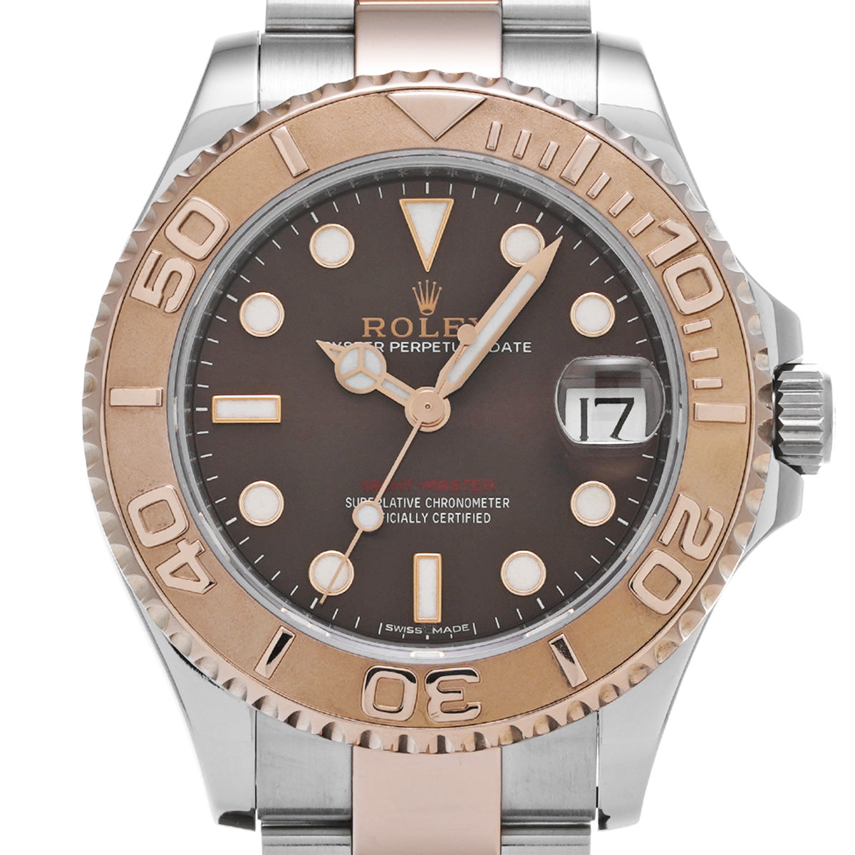 Yacht-Master 268621 Random Serial Chocolate Brown ROLEX Unisex [Pre-Owned].