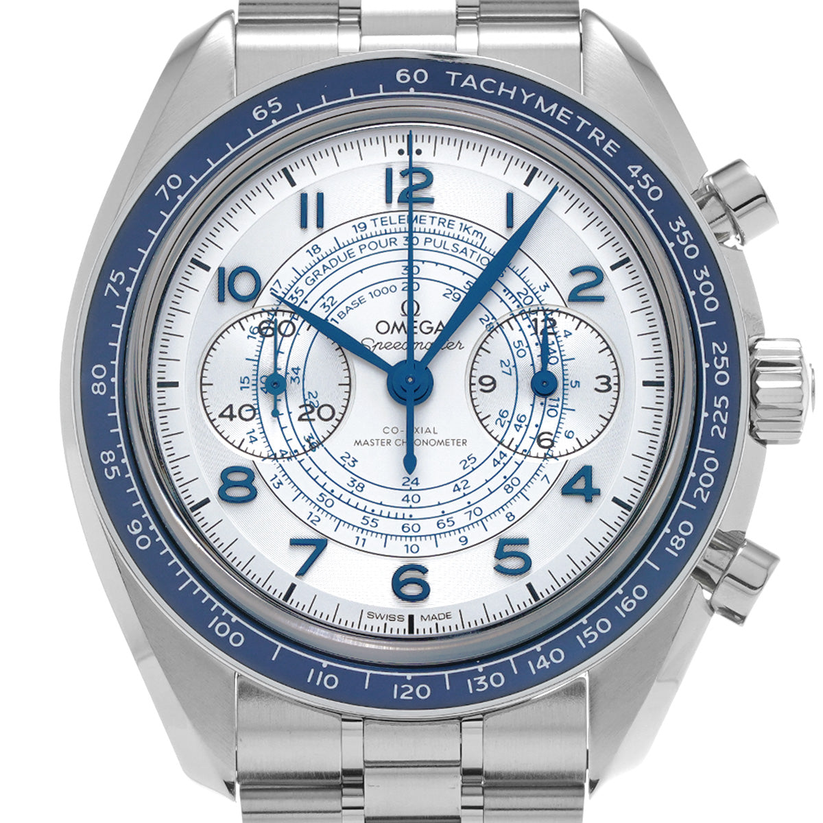 Speedmaster Chronoscope Co-Axial Master Chronometer 329.30.43.51.02.001 Silver OMEGA Men's [Pre-Owned].
