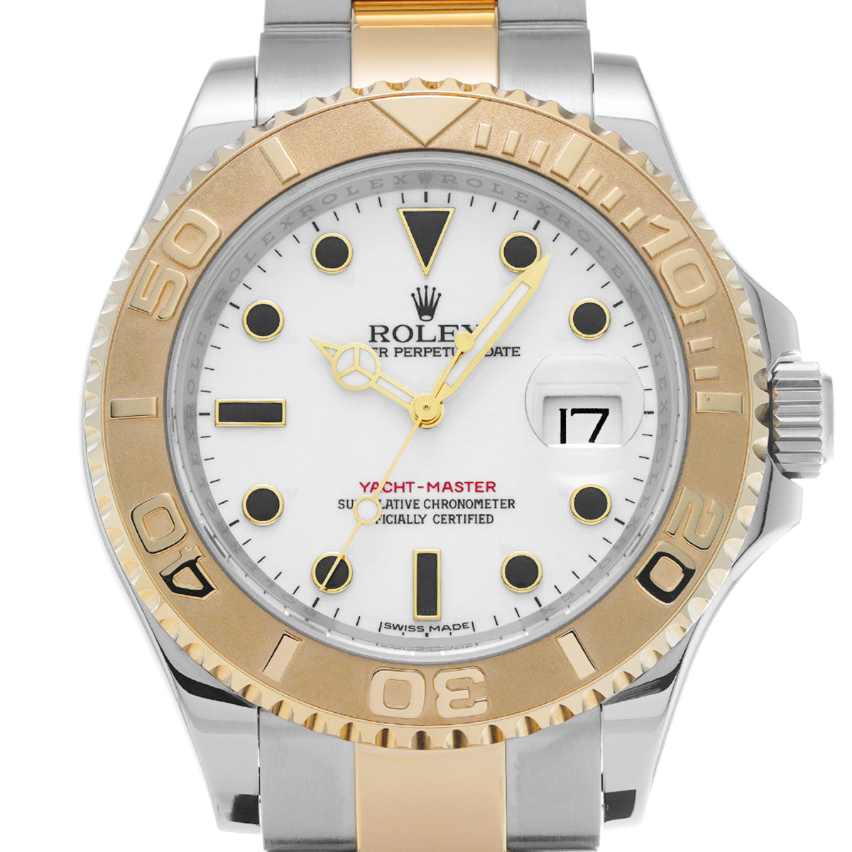 Yacht-Master 16623 Random Serial White ROLEX Men's [Pre-Owned].