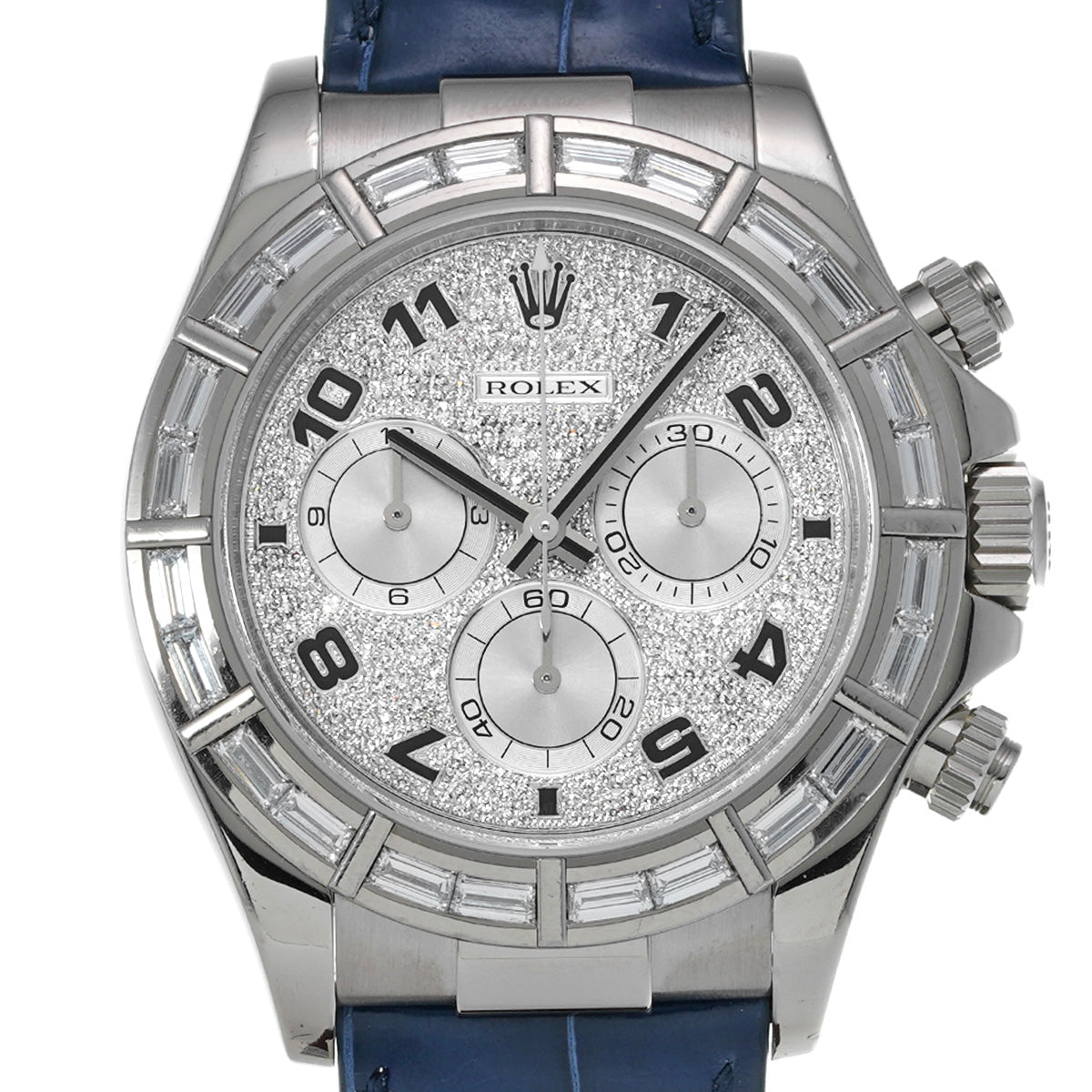 Cosmograph Daytona 116589BR K (manufactured circa 2001) Pav Diamond ROLEX Men's [Pre-Owned].