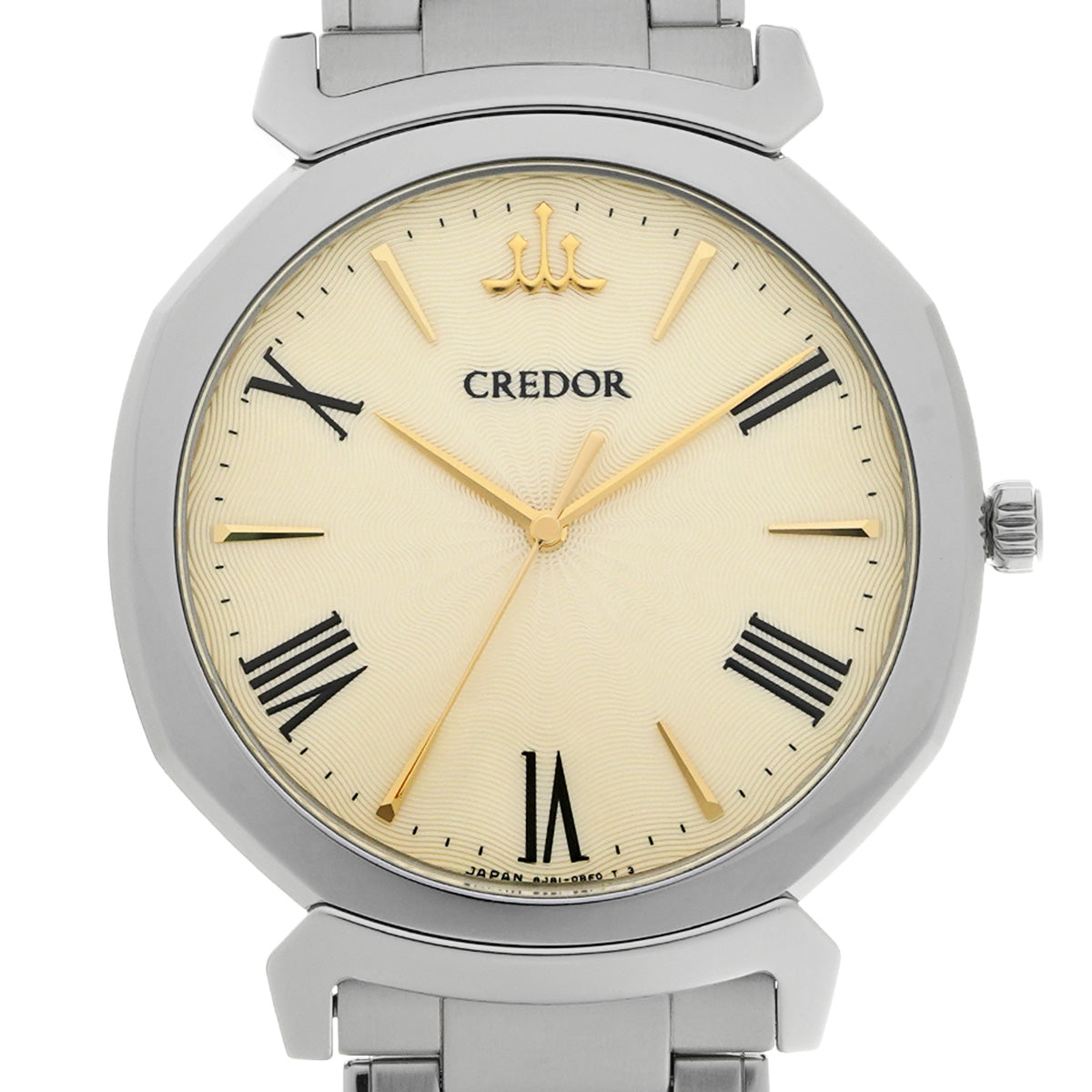 Credor Linearx GCAR963 Ivory SEIKO Men's [Pre-owned].