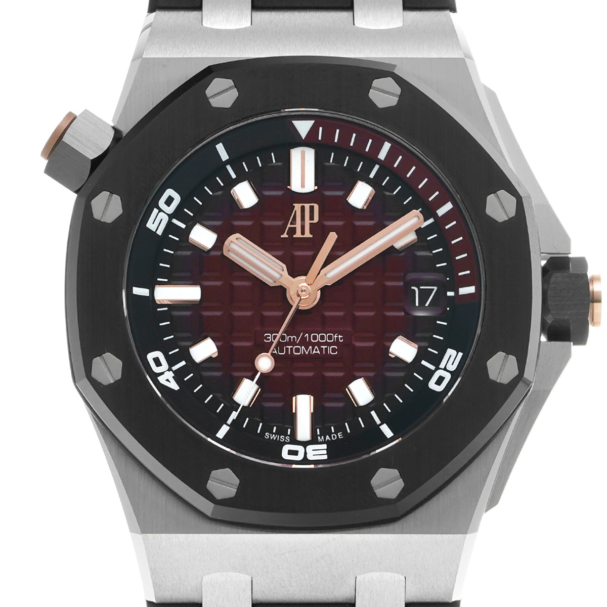 Royal Oak Offshore Diver Limited edition of 100 pieces 15720CN.OO.A002CA.02 Red AUDEMARS PIGUET Men [New].