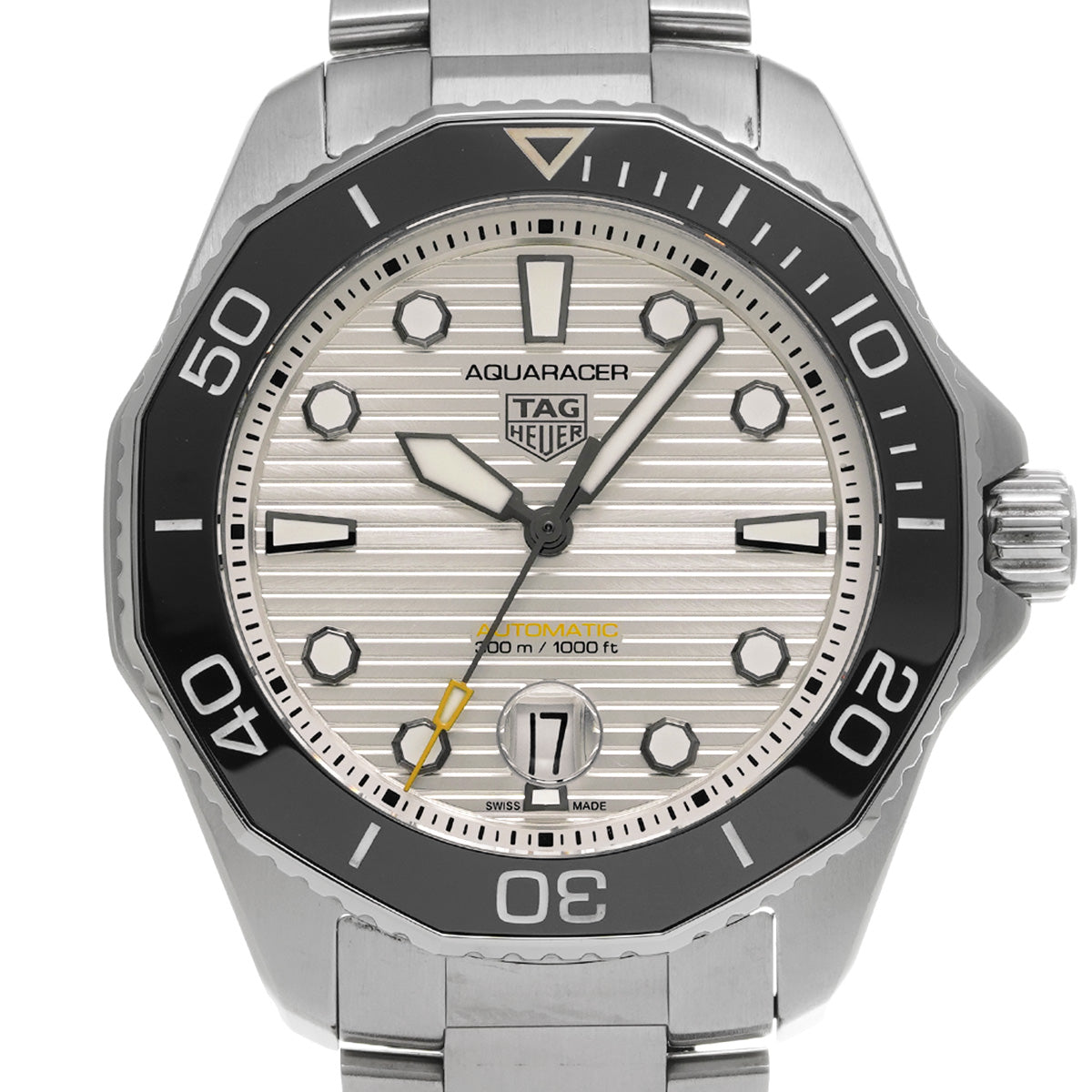 Aquaracer Professional 300 Calibre 5 WBP201C.BA0632 Silver TAG HEUER Men's [Pre-Owned].