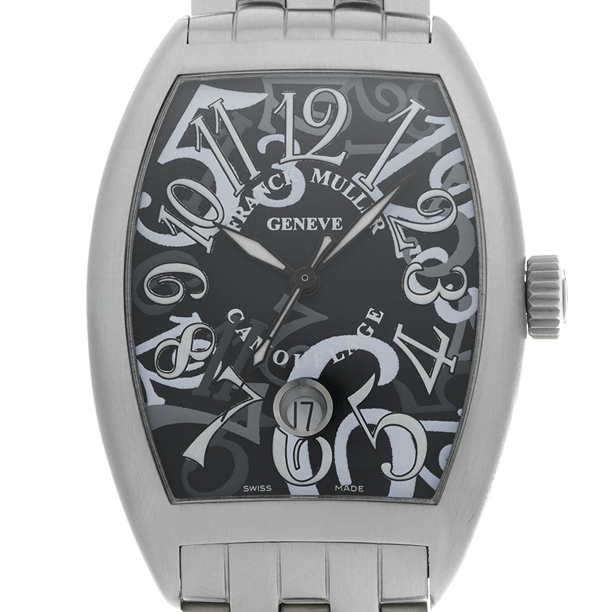 Casablanca Camouflage 7880CDTBR CAMOUFLAGE AC Gray FRANCK MULLER Men's [Pre-owned]