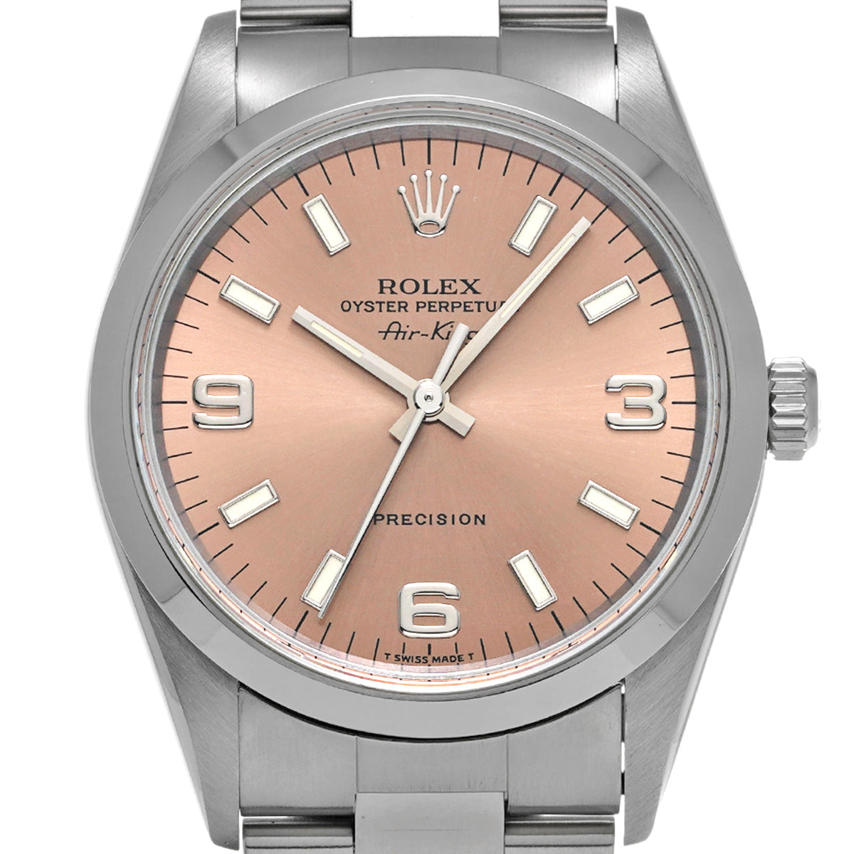 Air-King 14000 U (manufactured circa 1997) Pink ROLEX Men's [Pre-owned].