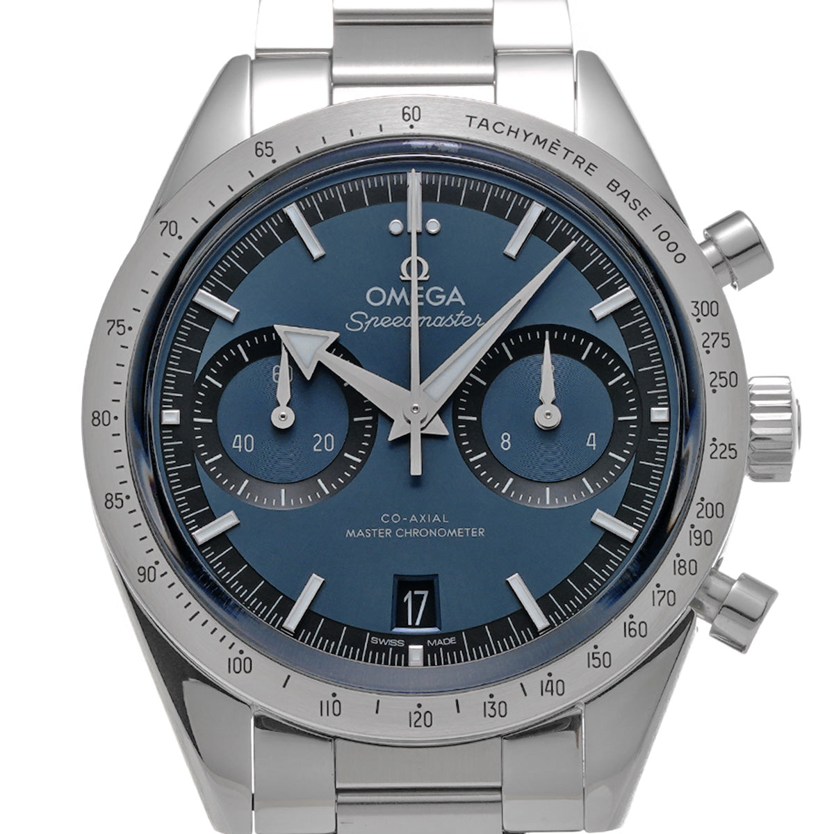 Speedmaster '57 Co-Axial Master Chronometer 332.10.41.51.03.001 Blue OMEGA Men's [pre-owned].