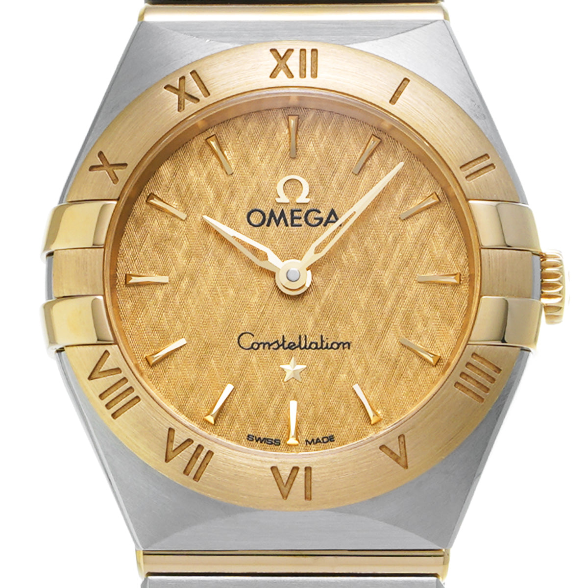 Constellation Quartz 131.20.25.60.08.001 Champagne OMEGA Ladies [Pre-owned].