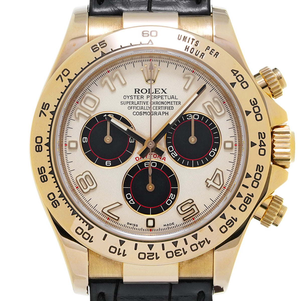 Cosmograph Daytona 116518 V (manufactured around 2009) White/Black ROLEX Men's [Pre-Owned].