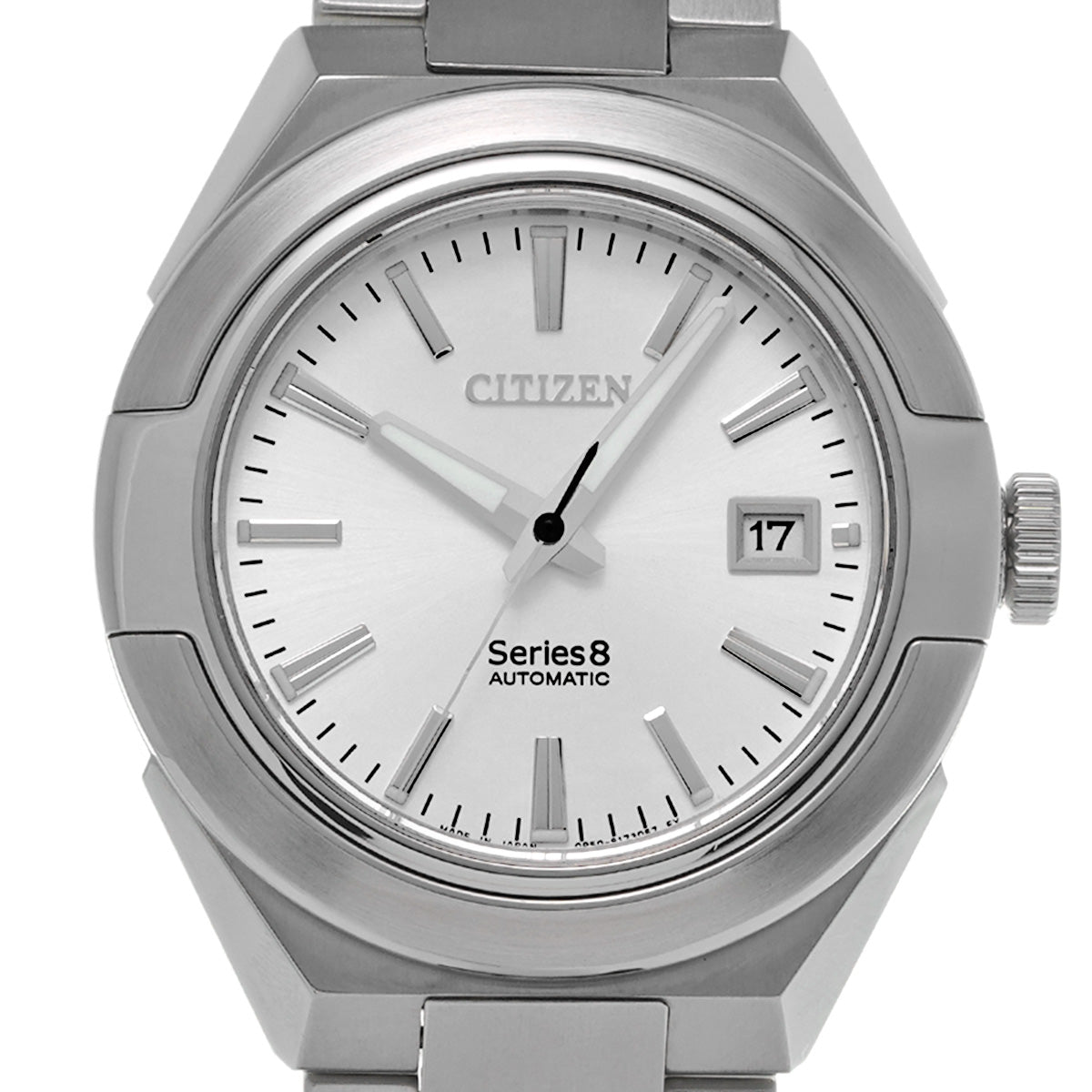 Series 870 Mechanical NA1000-88A Silver CITIZEN Men's [Pre-Owned].