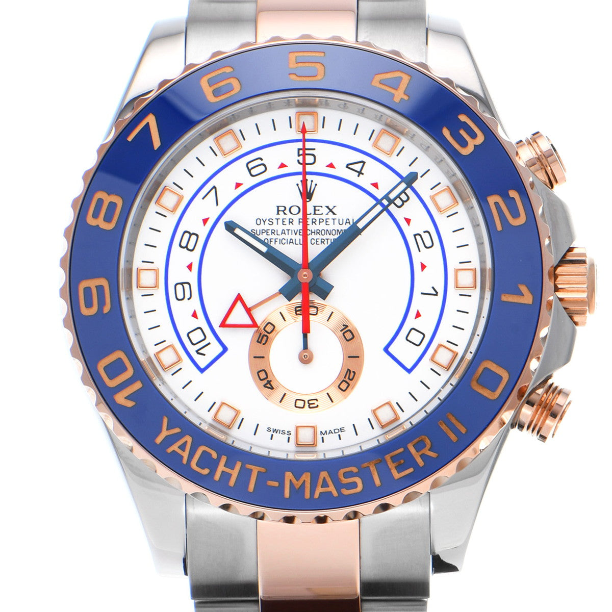 Yacht-Master II 116681 Random Serial White ROLEX Men's [Pre-Owned].