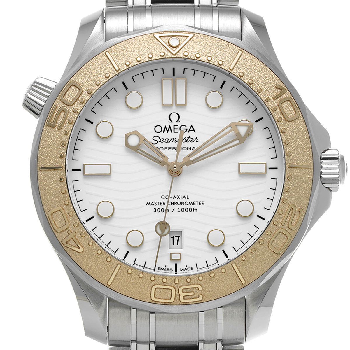 Seamaster Diver 300 Co-Axial Master Chronometer Paris 2024 522.21.42.20.04.001 White OMEGA Men's [pre-owned]