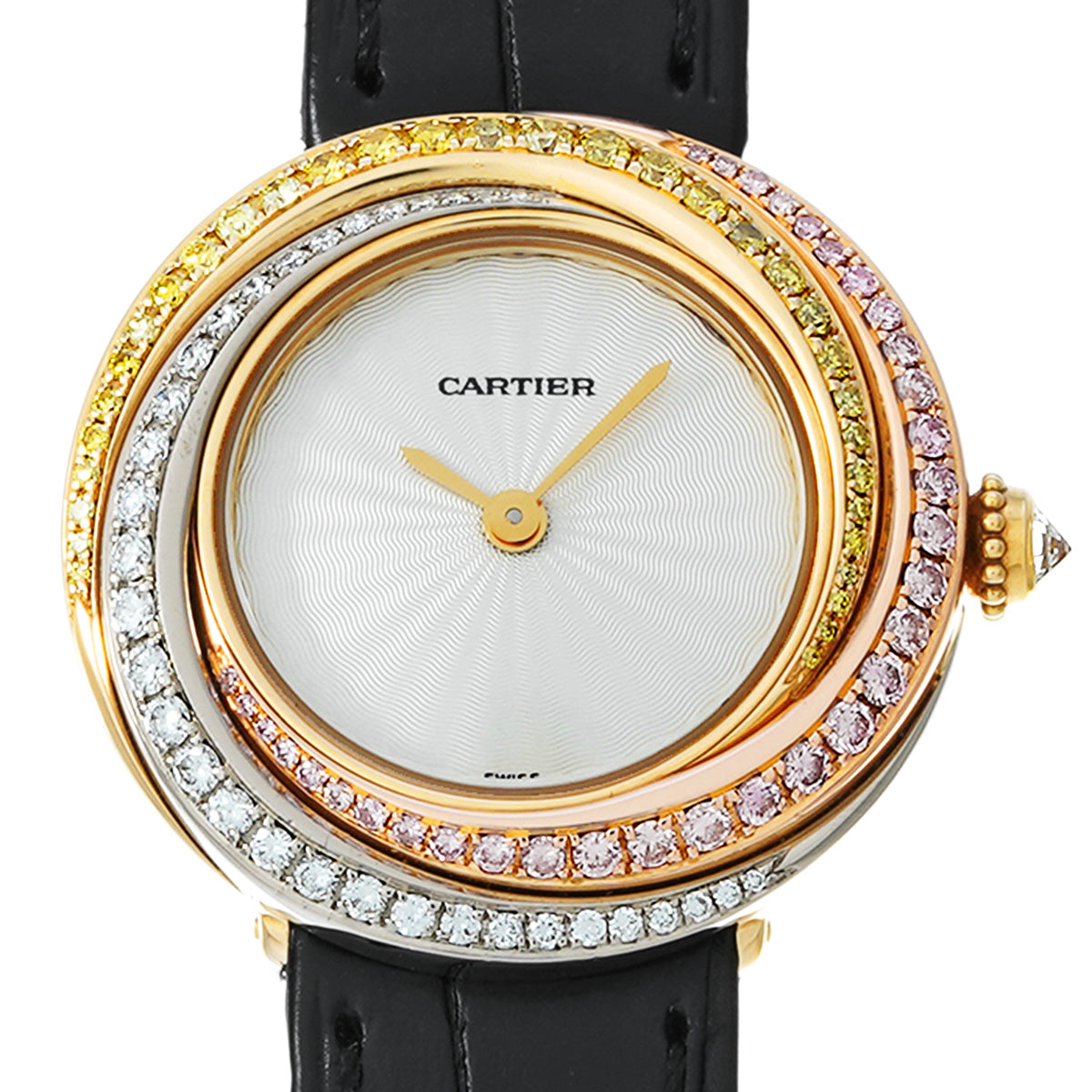 Trinity 2357 White CARTIER Ladies [Pre-owned].