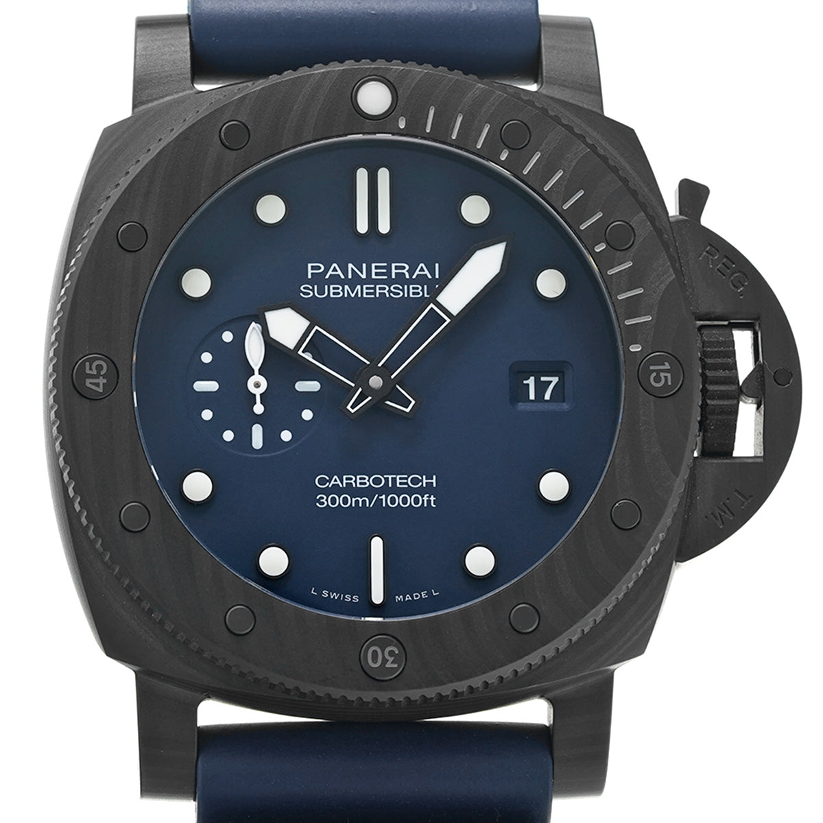 Submersible Quaranta Quattro Blue Abisso PAM01232 Y (manufactured circa 2022) Blue PANERAI Men's [Pre-Owned]