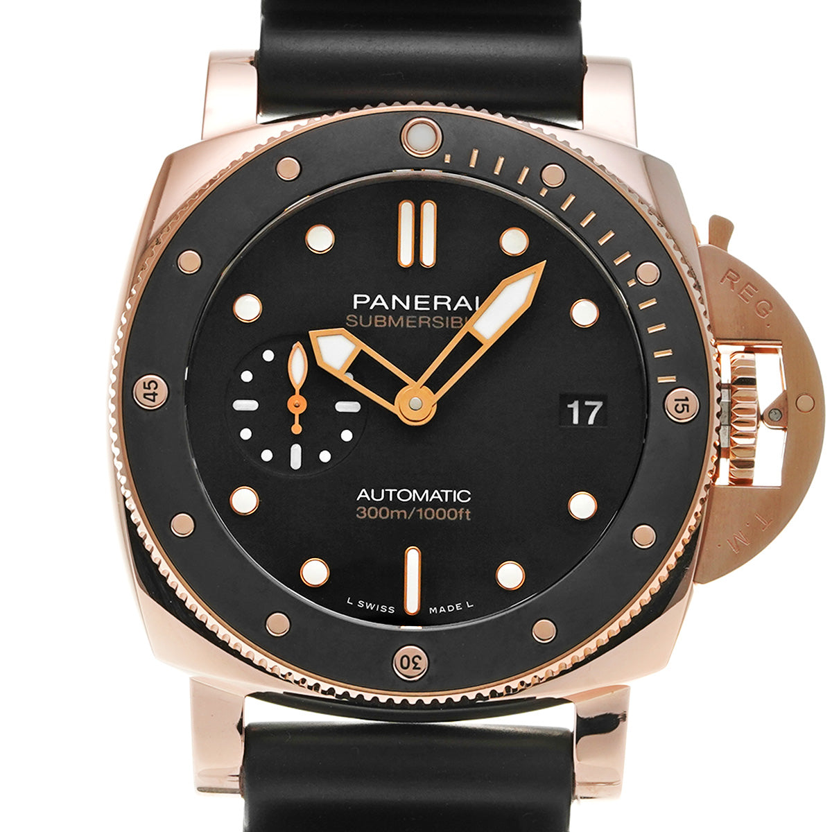 Submersible Goldtech PAM01164 Number X (2021) Black PANERAI Men's [Pre-Owned]