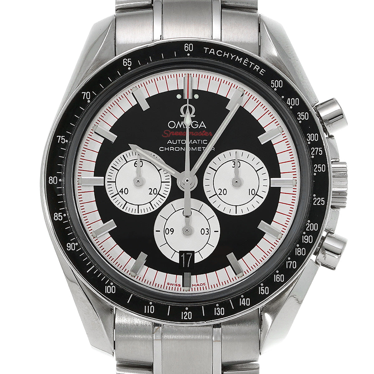 Speedmaster Legend Michael Schumacher 3507.51 Black/Silver OMEGA Men's [Pre-Owned]