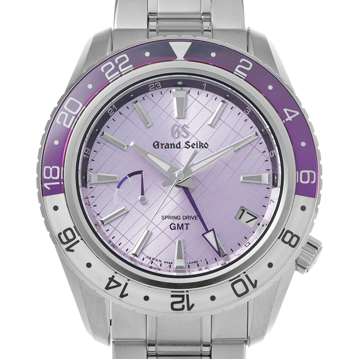Spring Drive GMT SBGE313 Purple Grand Seiko Men's [New].