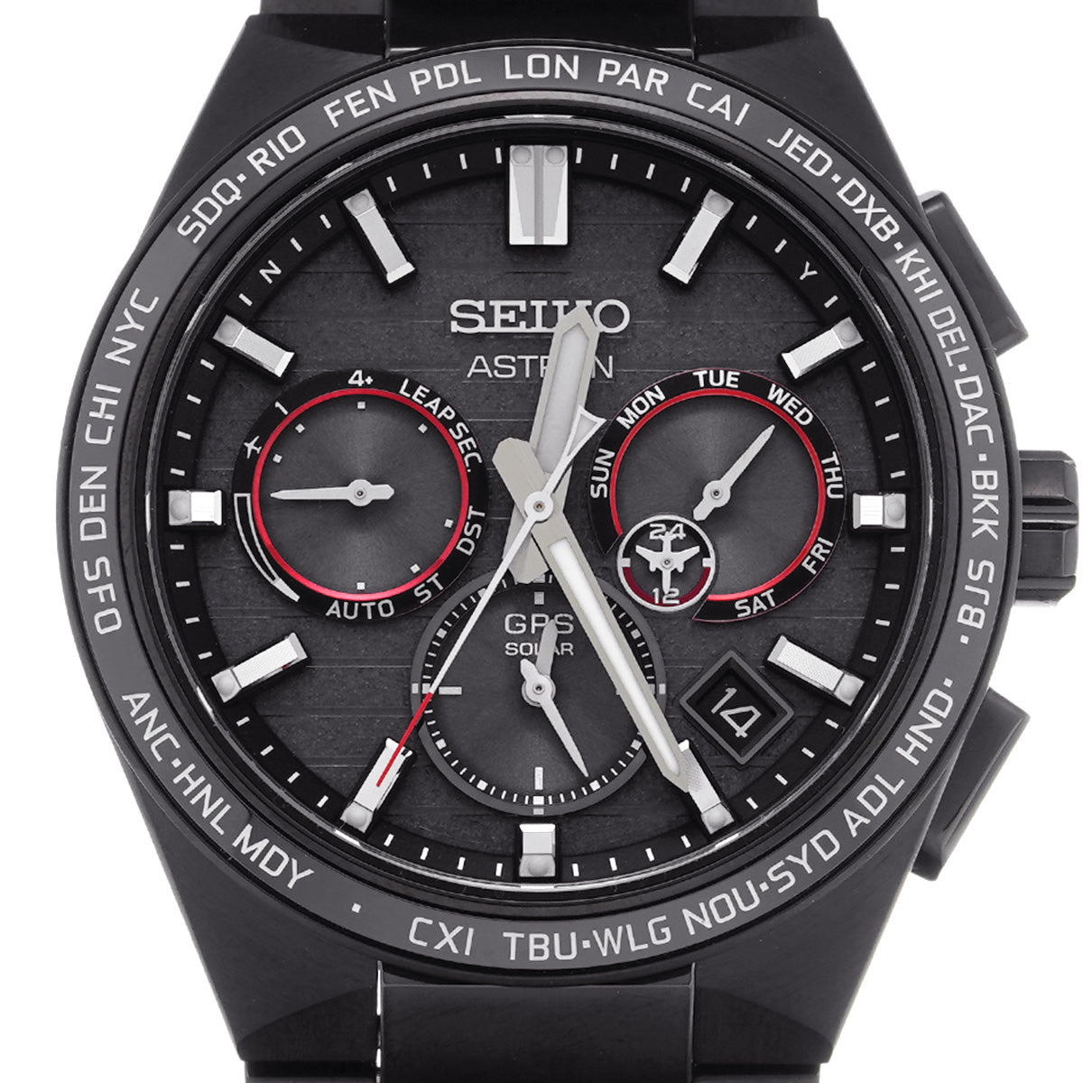 Astron Nexstar SBXC149 Black SEIKO Men's [Pre-owned].