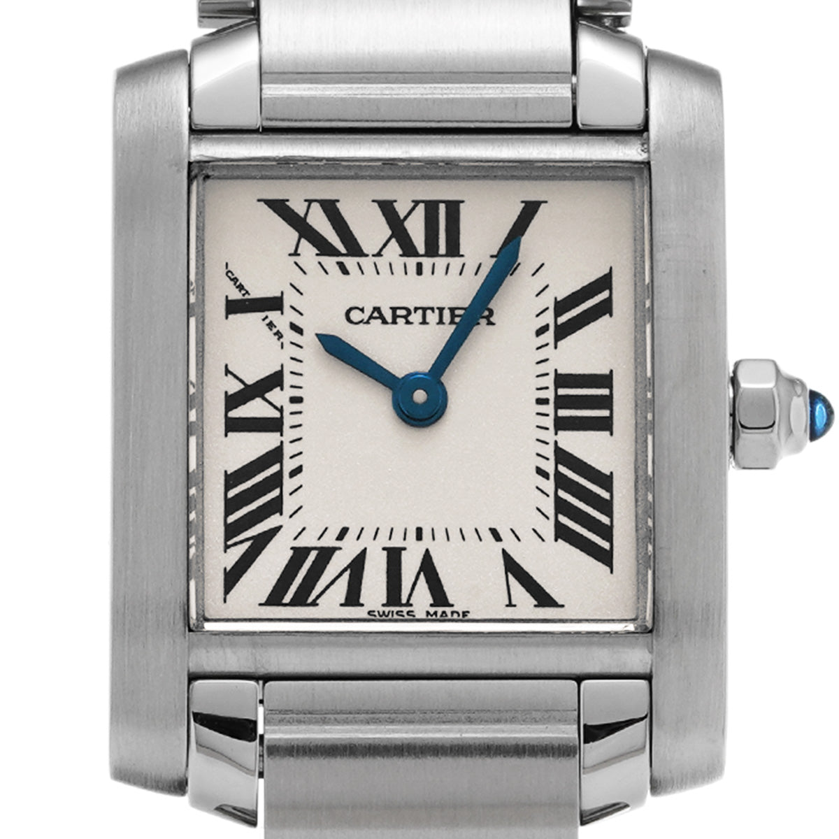 Tank Francaise SM W51008Q3 Silver CARTIER Ladies [Pre-owned]