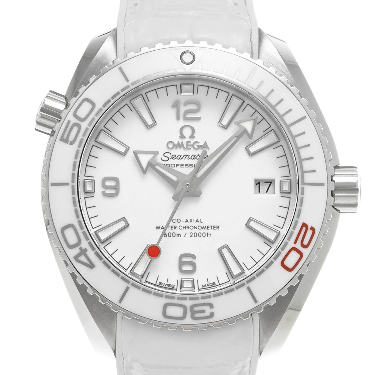 Seamaster Planet Ocean 600 Co-Axial Master Chronometer Tokyo 2020 522.33.40.20.04.001 White OMEGA Mens [Pre-Owned].