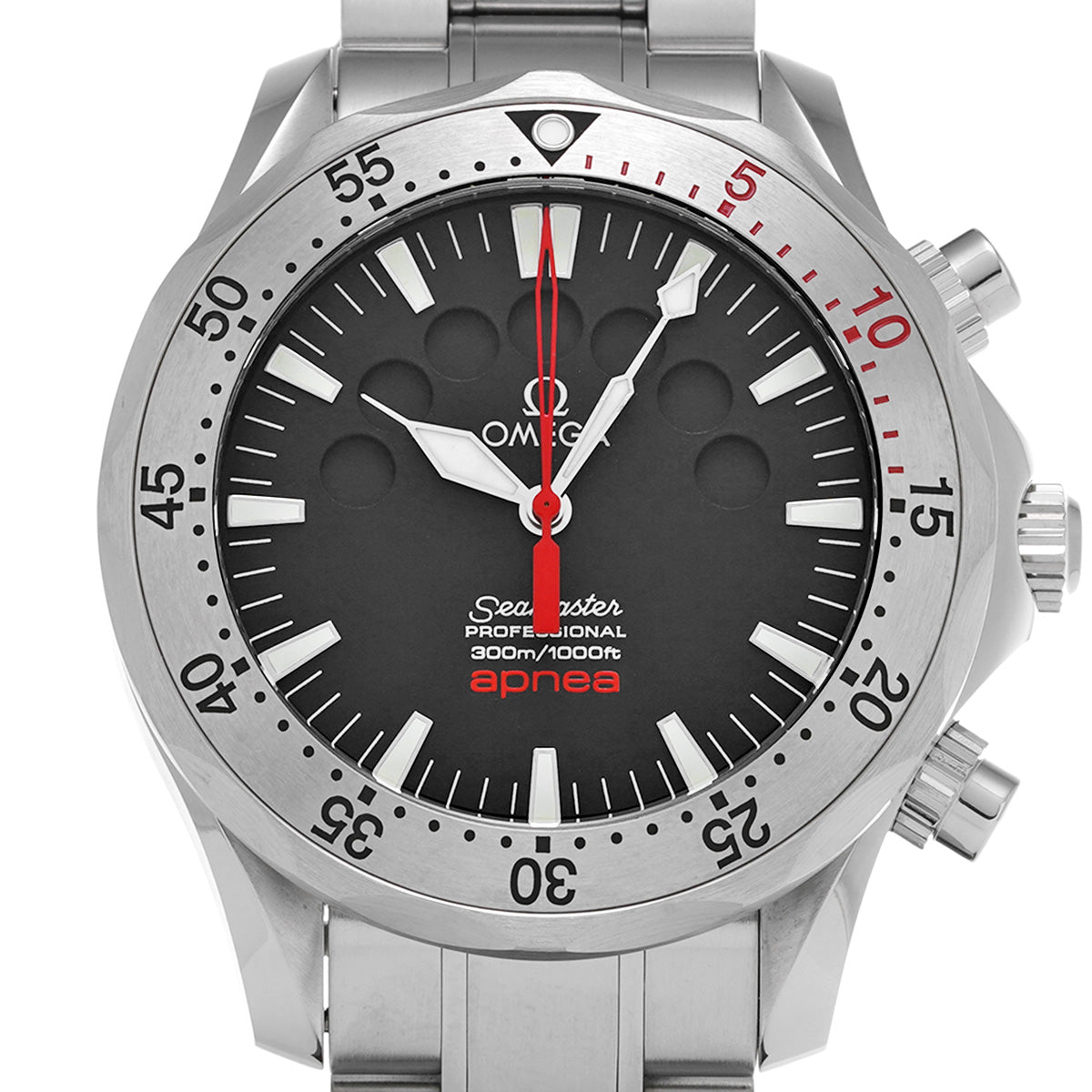 Seamaster Apnea Jacques Mayol 2595.50 Black OMEGA Men's [Pre-owned].