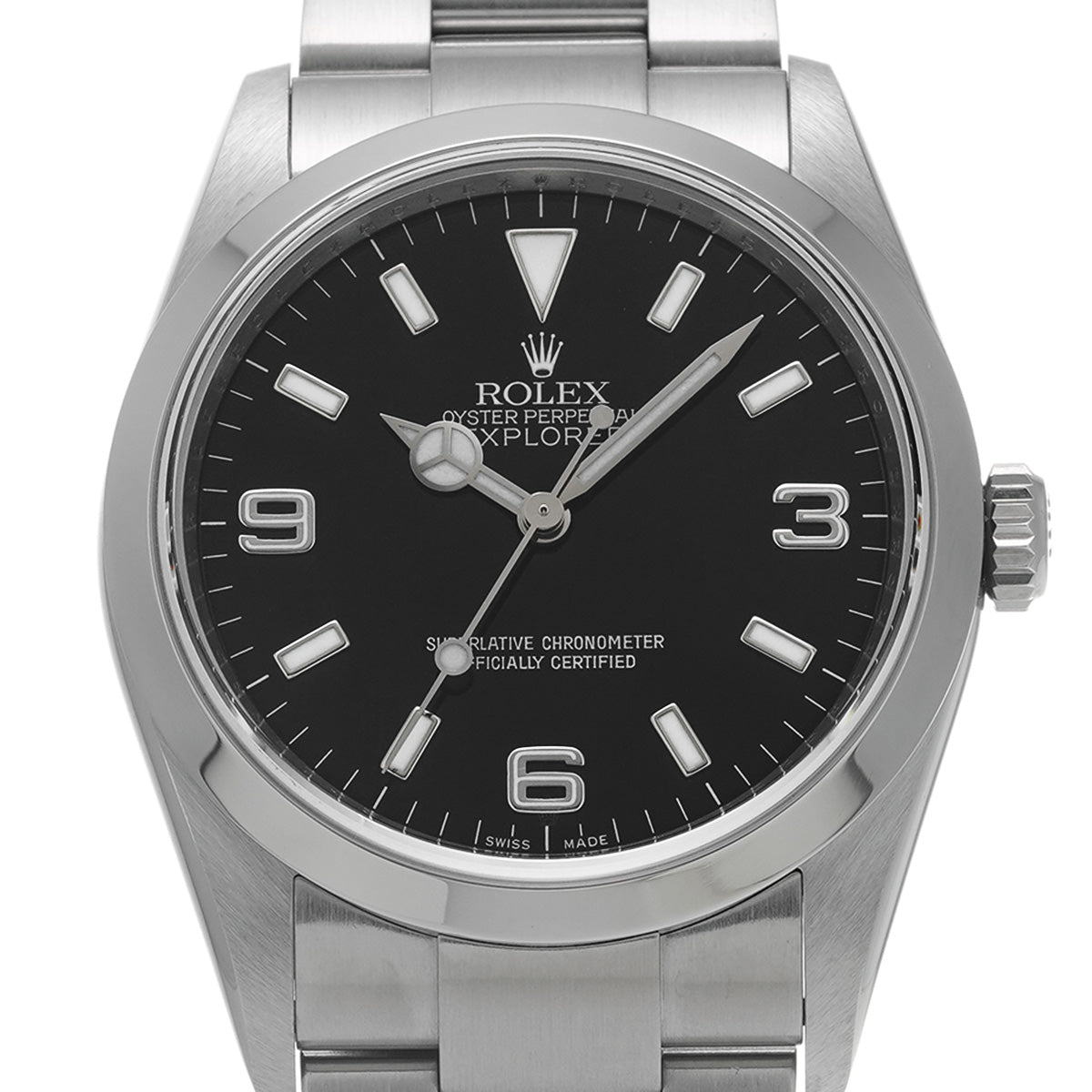 Explorer 114270 M (made around 2008) Black ROLEX Men's [Pre-Owned].