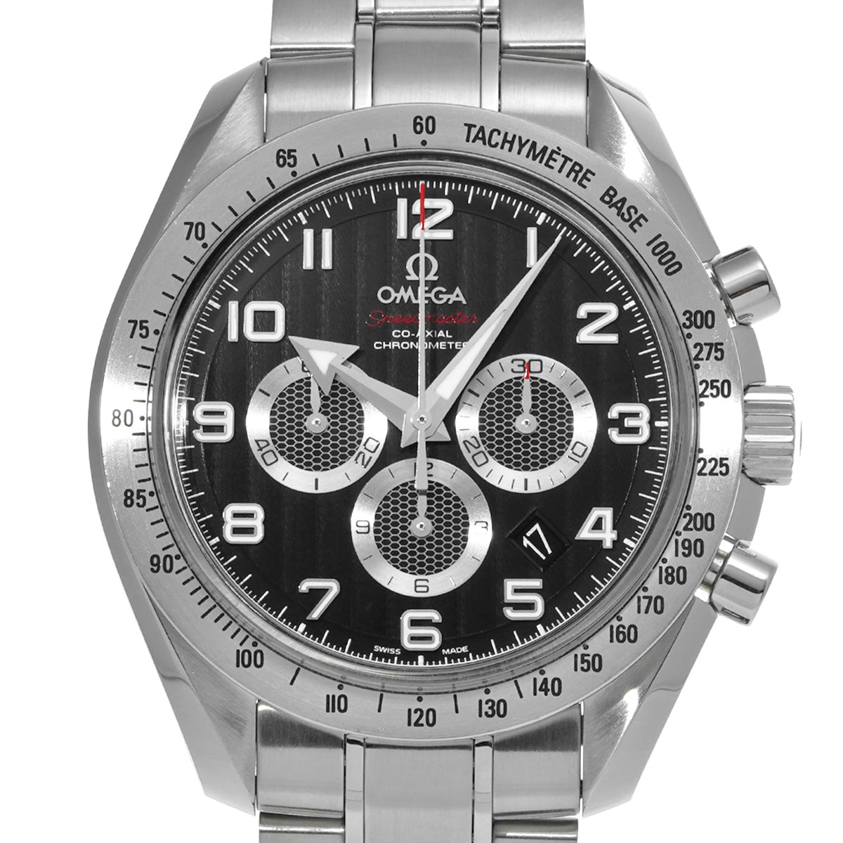 Speedmaster Broad Arrow Co-Axial 321.10.44.50.01.001 Black OMEGA Men's [Pre-Owned].