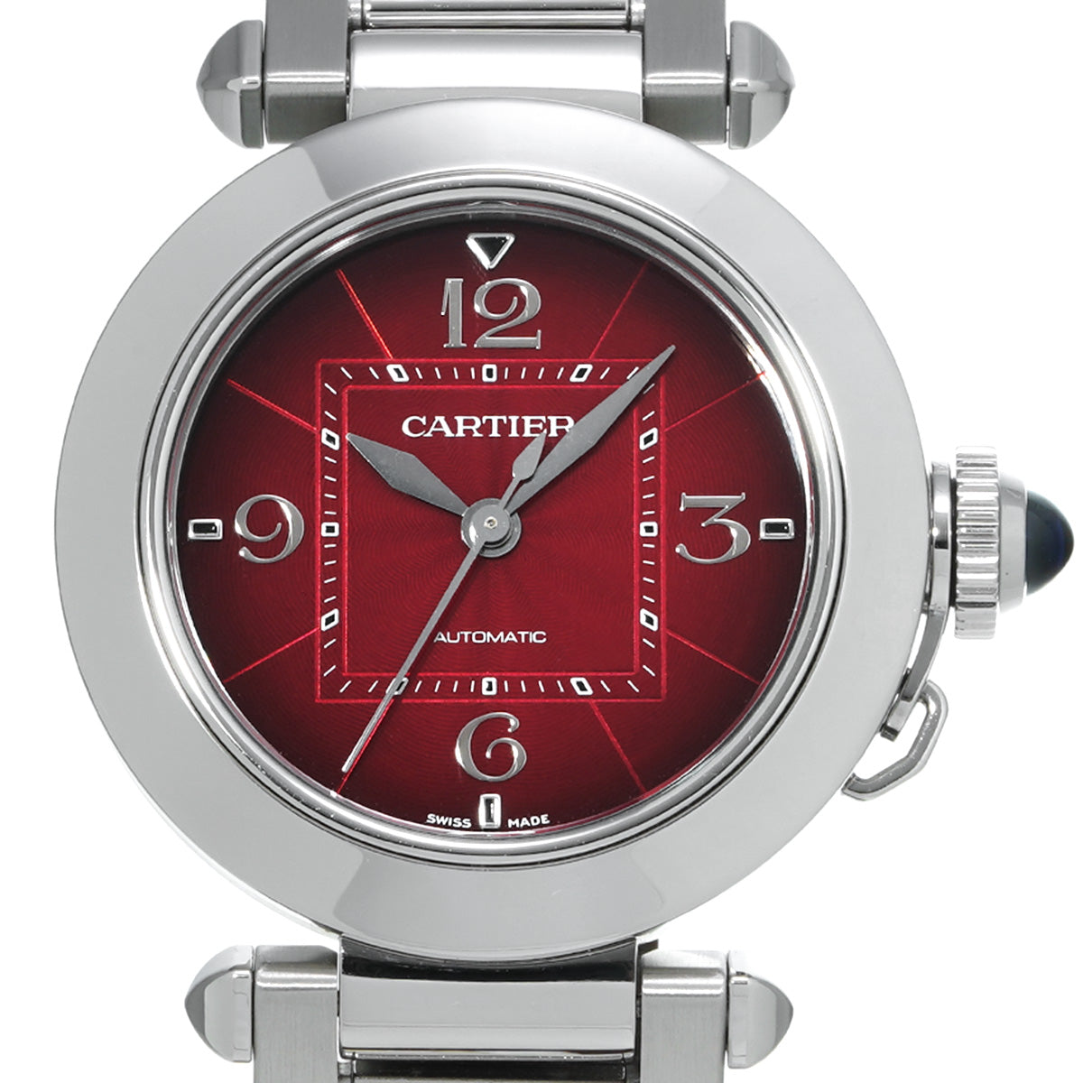 Pasha de Cartier WSPA0031 Red CARTIER Unisex [Pre-owned]