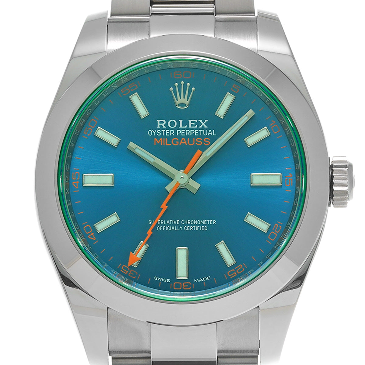 Milgauss 116400GV Random Serial Z-Blue ROLEX Men's [Pre-Owned].