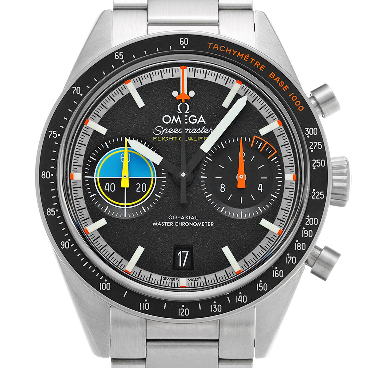 Speedmaster Pilot 332.10.41.51.01.002 Black OMEGA Men's [Pre-owned].