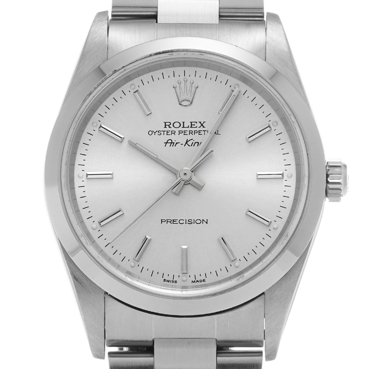 Air-King 14000M P (made around 2000) Silver ROLEX Men's [Pre-Owned].