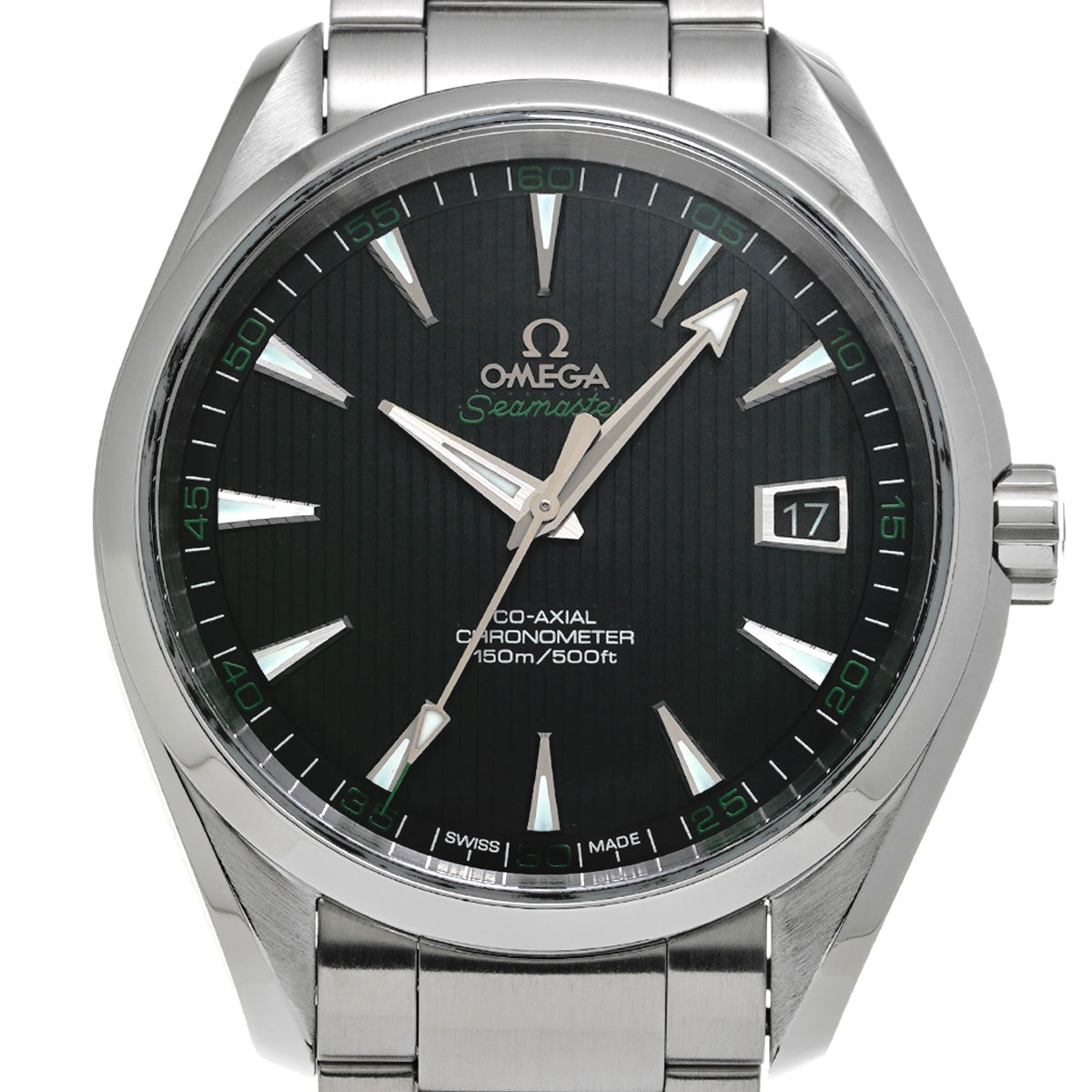 Seamaster Aqua Terra Co-Axial 231.10.42.21.01.001 Black OMEGA Men's [Pre-Owned].