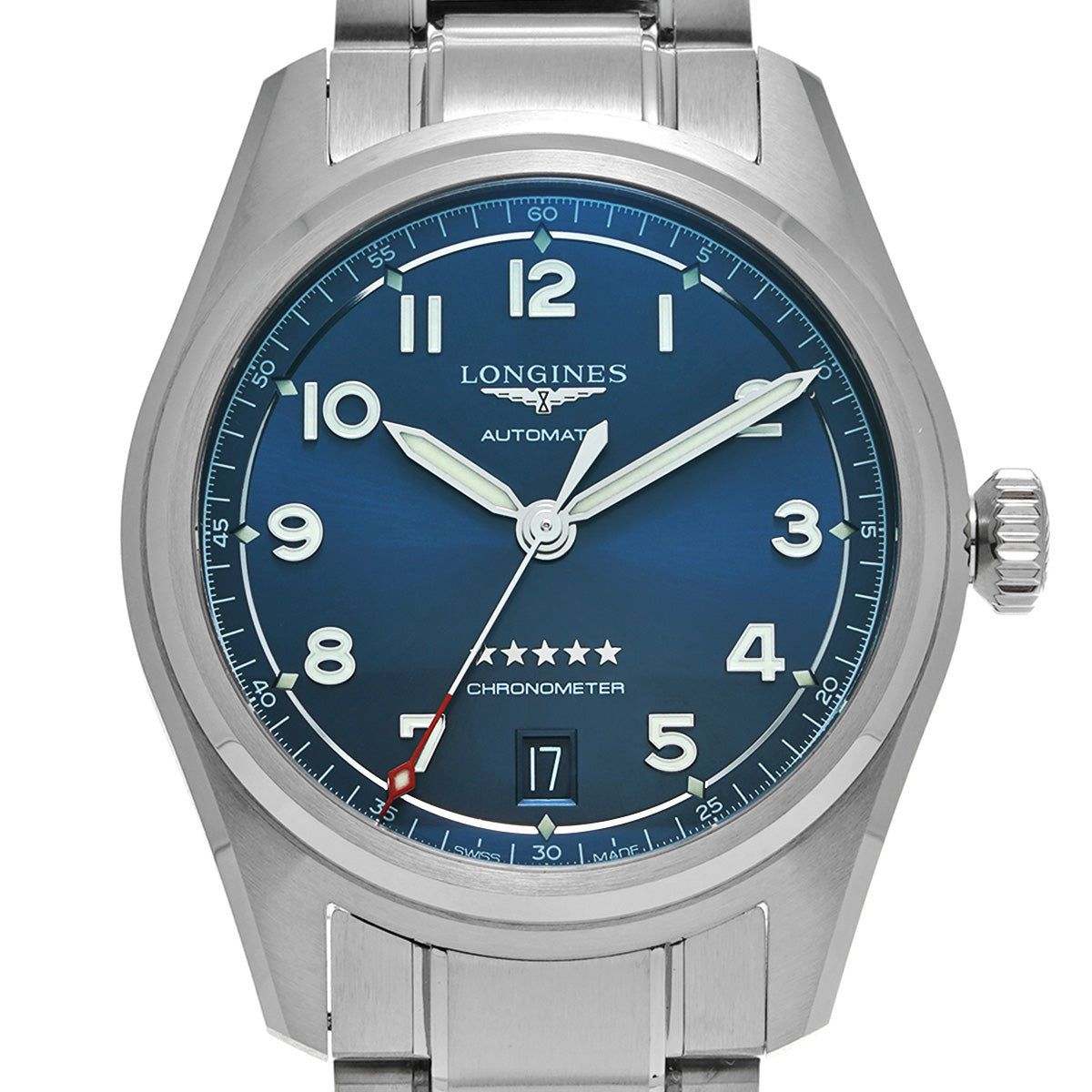 Spirit L3.410.4.93.6 Blue LONGINES Men's [Pre-Owned].