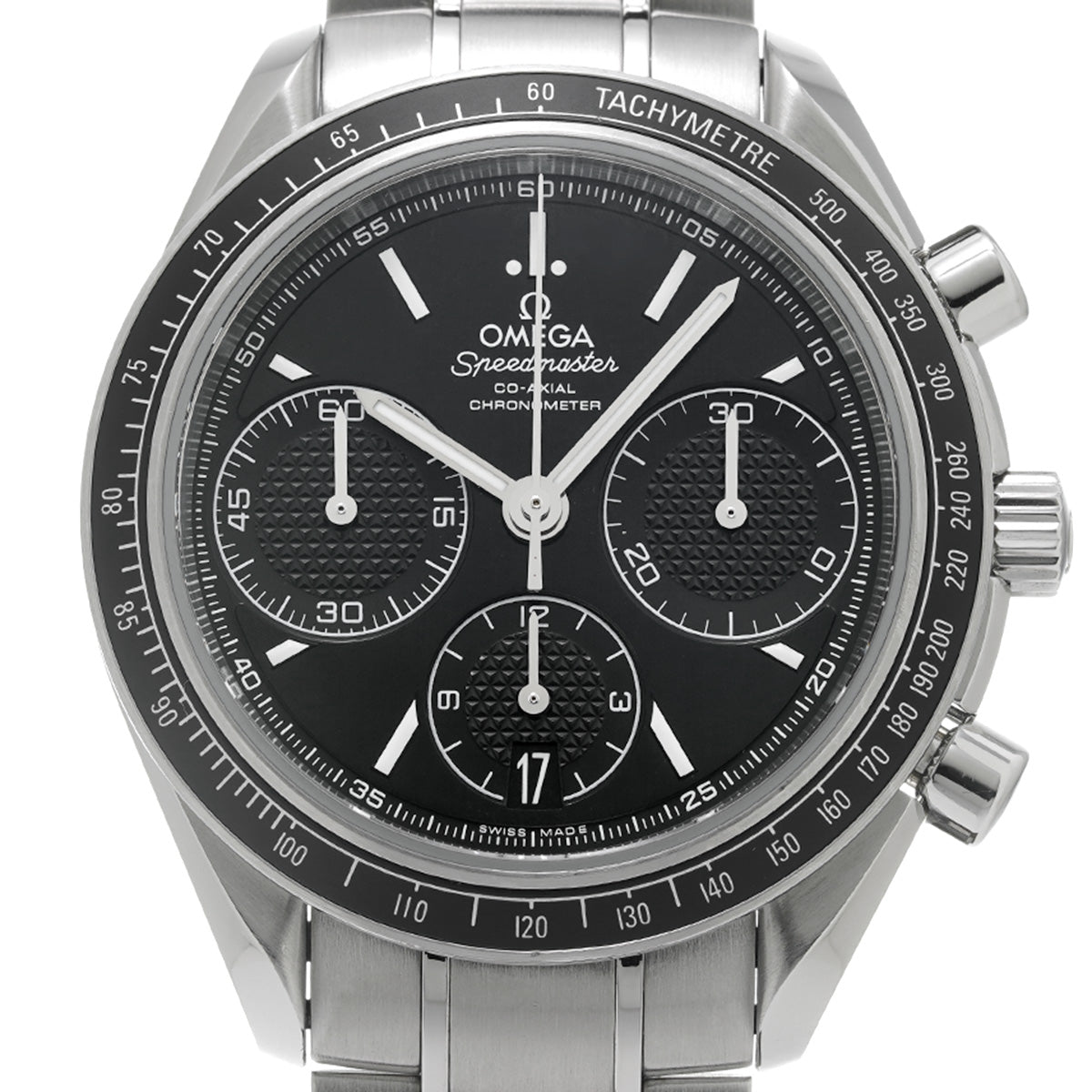 Speedmaster Racing Co-Axial 326.30.40.50.01.001 Black OMEGA Men's [pre-owned].