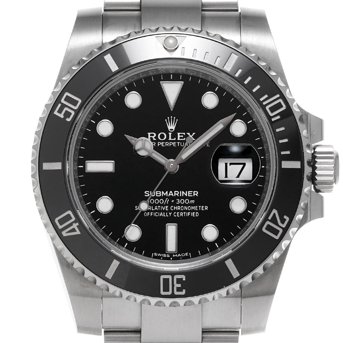 Submariner Date 116610LN Random Serial Black ROLEX Men's [Pre-Owned].