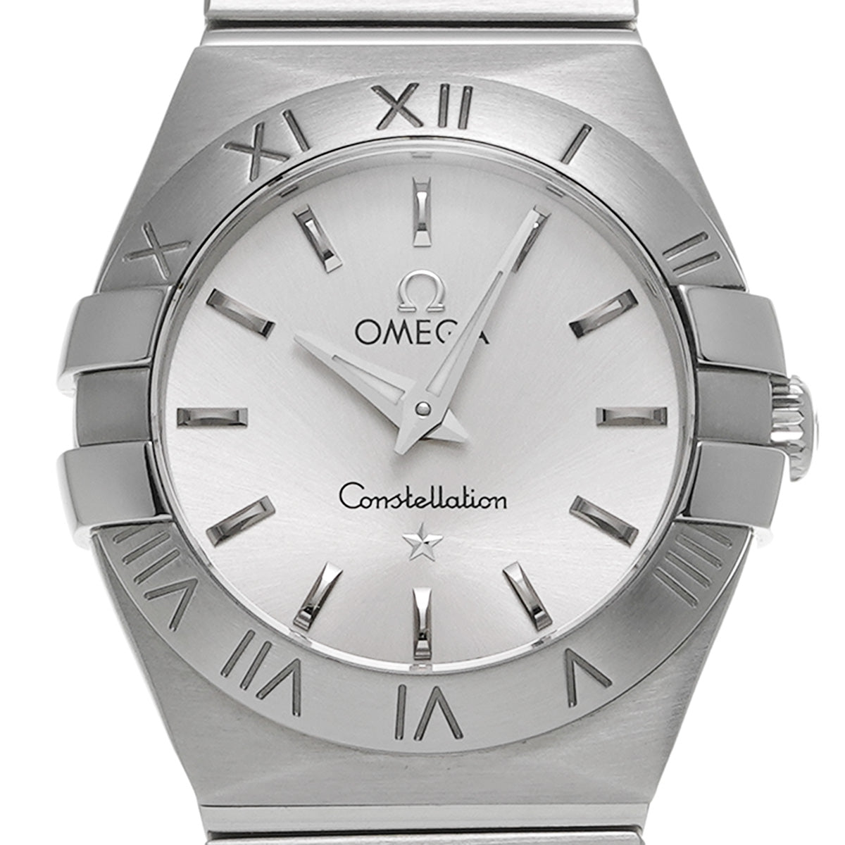 Constellation Quartz 123.10.24.60.02.001 Silver OMEGA Ladies [Pre-owned].