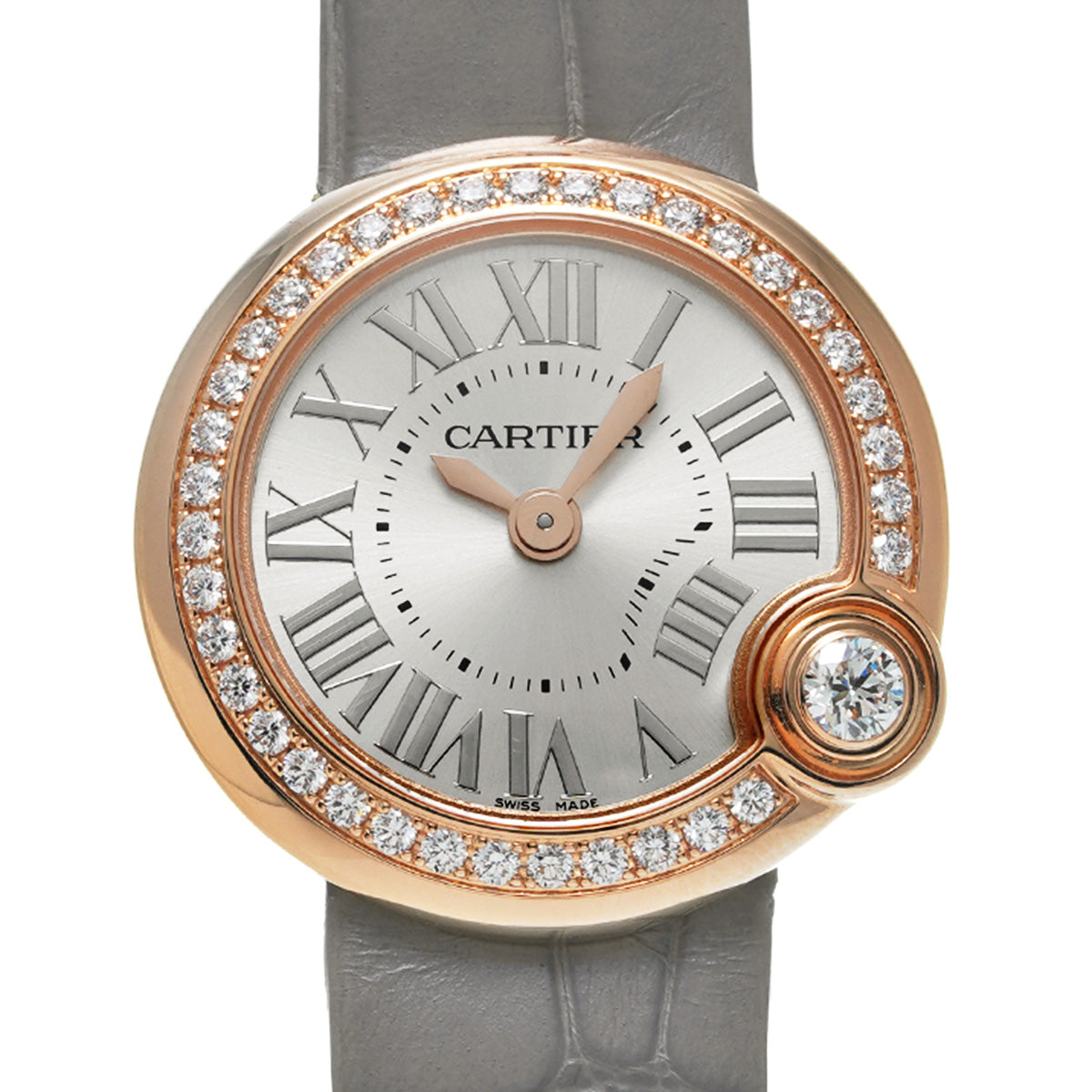 Ballon Blanc de Cartier 26mm WJBL0006 Silver CARTIER Ladies [Pre-owned].